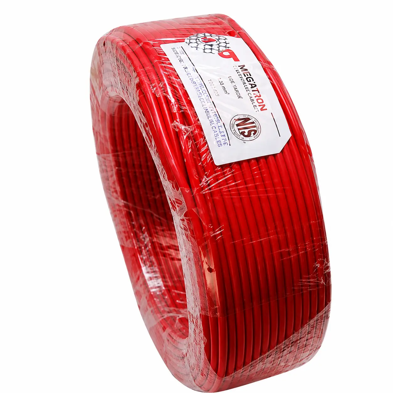 6mm RED AC cable (100 yards)