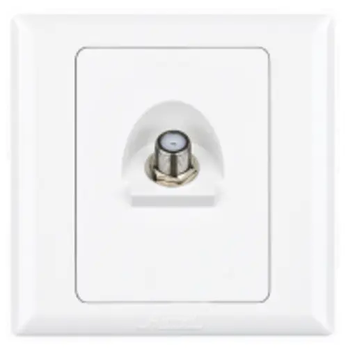 Himel Advanced Series 1-Gang Satellite TV Socket (HWDAISS)
